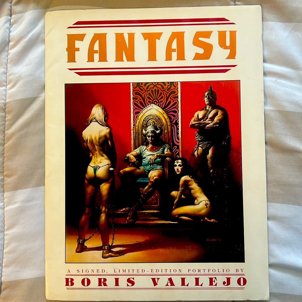 Boris Vallejo fantasy portfolio
